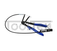 PINZA PROLUNGA FLESSIBILE A TESTA ORIENTABILE 360° FASCETTE G01651