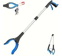 Pinza Raccogli Rifiuti 360° Rotante 83-110cm Leggera Ergonomica per Anziani