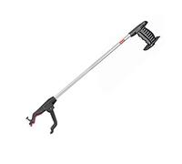 Pinza raccogli rifiuti da 76 cm con ganasce larghe 9 cm, calamite ed uncino