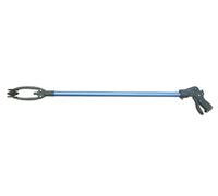 pinza raccogli rifiuti oggetti pensile in alluminio con ventosa cm.86