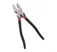 Pinza Recinzioni Multiuso: Tagliafili e Aggraffatrice per Gabbie Animali, per acciaio al Carbonio, 12cm(B)