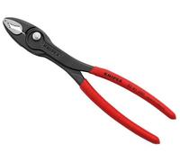 Pinza regolabile con manico antiscivolo e presa frontale e laterale professionale Twingrip8201 KNIPEX