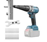 Pinza rivettatrice a batteria compatibile con Makita da 18 V, senza spazzole, per rivetti da 3,2/4 mm (senza batteria)