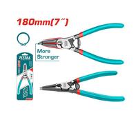 PINZA SEEGER ANELLI ELASTICI ESTERNI BECCHI DRITTI TESTA DRITTA 180mm TOTAL