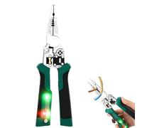 Pinza spelafili 8 in 1 con tester di tensione, strumento spelafili resistente 2026, multifunzionale per tagliare e tirare fili, forbici per cavi, tester di tensione per casa e ufficio