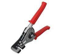 Pinza spelafili automatica con righello regolabile, spelafili in lega di acciaio da 0,5 mm-4,0 mm, per cablaggio elettrico, nessun danno al nucleo del filo, per arancione/giallo/argento