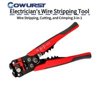 Pinza spelafili automatica multifunzione 3 in 1, utensili elettrici, spelafili, piegatrice e taglierina