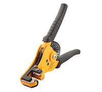 Pinza Spelafili Automatica Strumento Spelafili Professionale per Elettricisti con Canali di Dimensioni Multiple da 0,9 mm a 5,5 mm per Lavori di Cablaggio Elettrico Materiale in