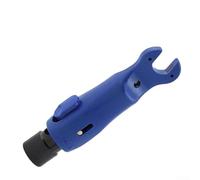 Pinza spelafili multifunzione per cavi coassiali RG6/RG59/RG7/RG11, con funzione di crimpatura e molla di ritorno, blu