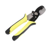 Pinza spelafili multifunzione per elettricisti Pinza spelafili professionale in acciaio inossidabile per spelare, crimpare, serrare, tagliare utensili elettrici lavoro, 7 pollici