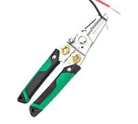 Pinza spelafili per taglio ad alta precisione, strumento manuale | Pinza di collegamento elettrica isolata, antiruggine, a molla per crimpatura precisa, cablaggio elettrico