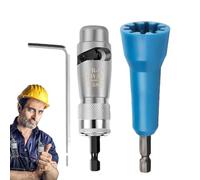Pinza spelafili | Strumento elettrico con punta da trapano | Kit spelafili portatile | Connettore per trapano spellafili rapido con dado Twister per elettricisti casa officina progetti di cablaggio