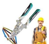 Pinza spelafili, strumento manuale per elettricisti, per uomini e donne, antiscivolo, ad alta durezza, per crimpare cavi eolici per fabbrica, officina, garage