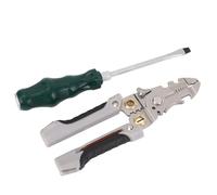 Pinza Spelafili Utensile in Acciaio Inossidabile Pinza Spelafili Pinza Cacciavite Impugnatura Spelafili Utensile per Elettricista, Spellafili