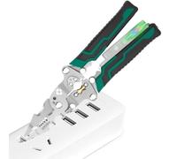 Pinza spellafili 8 in 1 - per cavi | Strumento di riparazione per elettricista rilevatore AC DC per apparecchiature automobilistiche, progetti elettrici e scolastici