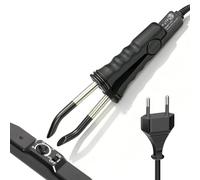 Pinza termica per capelli Iron, 100 - 200 °C, pinza a caldo, per bondings, pinze termiche, extension per capelli, strumento di estensione dei capelli, per uso domestico e saloni, colore nero
