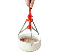 Pinza Termica per Piastra Calda Supporto per Pentole con 3 Artigli | Pinza Anti-Ustione per Ciotole e per Padella Casseruola Vassoio Microonde Cucina Piano di Lavoro