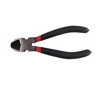 Pinza tronchese diagonale con impugnatura con guaina antiscivolo 160 mm Nero-grigio