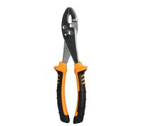 Pinza universale 10'' seghettata con impugnatura antiscivolo officina 26 cm