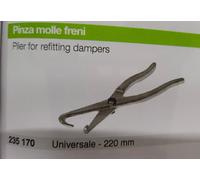 Pinza universale per molle freni da mm 220