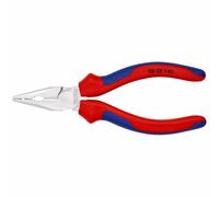 Pinza universale professionale Knipex semitonda 145mm cromata con impugnatura er