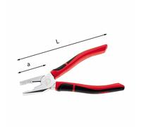 Pinza Universale USAG 150 AG Professionale in Acciaio Cromo Vanadio ISO 5746