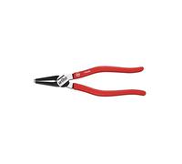 PINZA WIHA Z 33 4 01 - Acciaio cromo-vanadio, Punta dritta, Manico rosso
