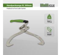 Pinza XL 300mm Ascensore Packzange Handhebehaken Sappie Afferra Legno