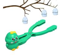 Pinzas para Hacer Bolas De Nieve De Invierno: Herramienta para Hacer Bolas De Nieve Con Forma De Muñeco De Nieve, Dinosaurio Y Conejito | Juguetes para Jugar Al Aire Libre Con Y Nieve para Niños