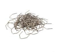 Pinzatrice a caldo ad alte prestazioni, 100 pezzi, per riparazione paraurti auto, chiodi in acciaio inox per riparazioni efficaci (punti angolari da 0,8 mm)