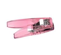 Pinzatrice acrilica trasparente palmare ergonomica 25 fogli Capacità Ufficio Binding Machine per l'imballaggio da asporto Cucitrice metallica per ufficio scolastico