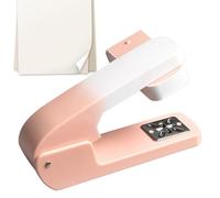 Pinzatrice Da Scrivania - Pinzatrice Girevole Resistente Da Scrivania - Capacità 20 Fogli con Base Antiscivolo per Documenti e Brochure