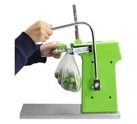 Pinzatrice manuale for sacchetti di plastica, Pinzatrice manuale for salsicce, Macchina for sigillare salsicce a forma di U, Cucitrice for collo di sacchetti di plastica, for supermercati Panifici