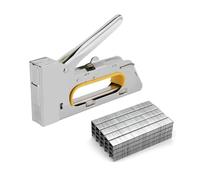 Pinzatrice pneumatica, cucitrice elettrica per tapi con 2400 chiodi, strumento manuale in metallo in acciaio inossidabile resistente per rilegatura di mobili da falegnameria
