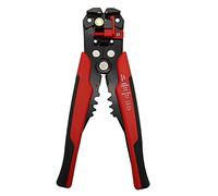 Pinze 5-in-1 Automatic Wire Stripper Cutter Taglierina MultiTool Tools Stripping Tools Pinze di crimpatura Pinze for cavo 0.2-6.0mm² Per il fai da te e la riparazione dei cavi(Rot)