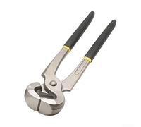 Pinze a becco piatto da 15,2 cm, 17,8 cm, 20,3 cm, per la riparazione di scarpe e attività di precisione, tra cui taglio del filo e manipolazione di piccole parti (17,8 cm)