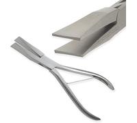 Pinze a becco piatto lungo a becco d'anatra Pinze per la formatura di metalli Pinze per la creazione di gioielli, idee regalo, hobby e strumenti artistici creativi, 160 mm PTL