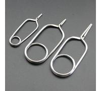 Pinze a clip in acciaio inossidabile con ganasce lisce per una presa precisa e salda sui materiali a piuma (media)