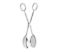 Pinze a Forbice Resistente Al Calore | In Acciaio Inox, Pinze per Pane, Lucido, Pinza per Buffet, Cucina