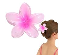 Pinze a griffe a fiori hawaiani - Pinze a griffe con fiori hawaiani | capelli colorati, regali di vacanza per ragazze signore per graffiare i capelli