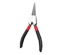 Pinze a molla per schede a doppio uso interno ed esterno, strumento multifunzione con punta ad anello di ritenuta - bocca dritta esterna da 12,7 cm [albero]