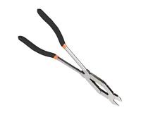 Pinze allungate con manico ergonomico a doppio snodo, prodotte per comfort ed efficienza nei lavori di manutenzione prolungata, ideali per meccanici automobilistici e progetti artigianali domestici