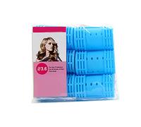 Pinze arricciacapelli in plastica per capelli, bigodini a scatto, bigodini auto-aderenti per parrucchieri, bigodini senza calore, per fai da te, parrucchieri, parrucchieri e barbieri, 6 misure (E