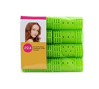 Pinze arricciacapelli in plastica per capelli, bigodini a scatto, bigodini auto-aderenti per parrucchieri, bigodini senza calore, per fai da te, parrucchieri, parrucchieri, barbieri, 6 misure (D