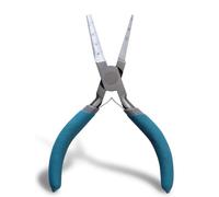 Pinze avvolgitrici a punta tonda, pinze piegafili in metallo da 6 pollici con scala, utensile per la creazione di anelli in acciaio C45 per la realizzazione di gioielli e lavori