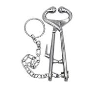 Pinze Bull Nose - Pinze in acciaio inox per anelli nasali di bestiame | Strumenti per giardinaggio, fattoria, veterinaria, casa e uso professionale