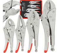 Pinze Con Bloccaggio Morsa Professionale Officina Idraulico Fabbro 125-250 mm