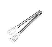 Pinze da Cucina 5 pezzi pinze for alimenti in acciaio inossidabile utensili da cucina a buffet anti calore clip for pane pasticceria morsetto for dessert insalate barbecue(5PCS 12inch)
