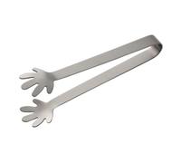 Pinze da cucina ergonomiche in acciaio inossidabile multiuso per dolci a base zucchero, barbecue, caffè e buffet che servono pinze per zucchero