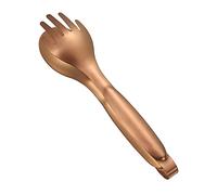 Pinze da Cucina Grigliare Pinze for Cucinare, pinze da Cucina for Barbecue Grill, Forno a Cottura, Insalata Bistecca Pasta vegetale, Utensili in Acciaio Inox Pesce Pinze per Alimenti(Rose Gold)